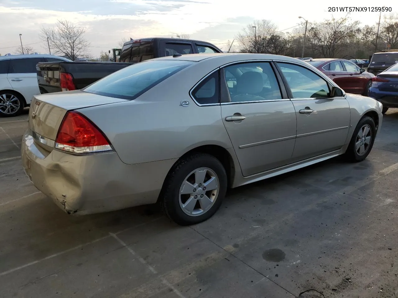 2009 Chevrolet Impala 1Lt VIN: 2G1WT57NX91259590 Lot: 77765604