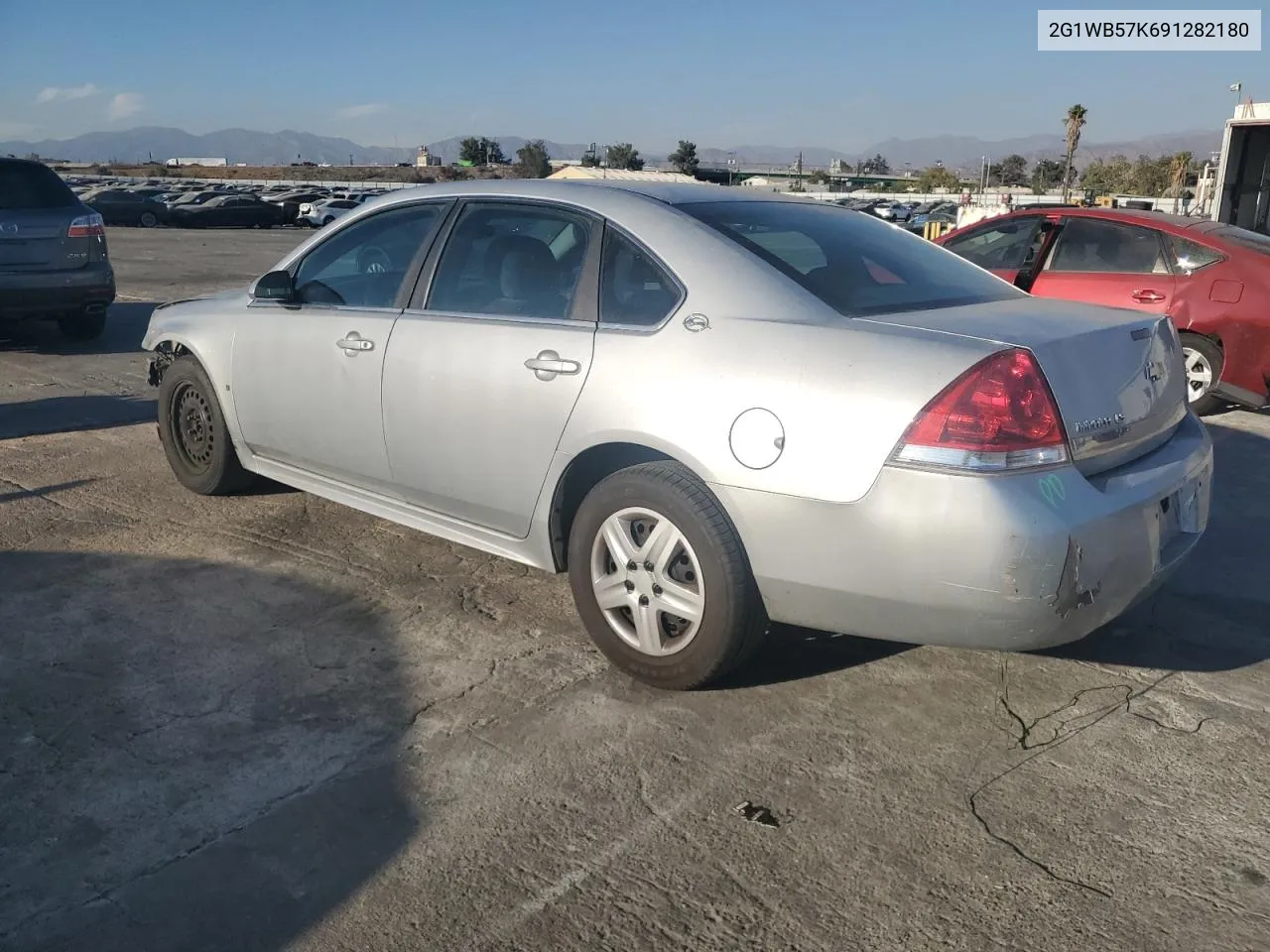 2009 Chevrolet Impala Ls VIN: 2G1WB57K691282180 Lot: 77831834