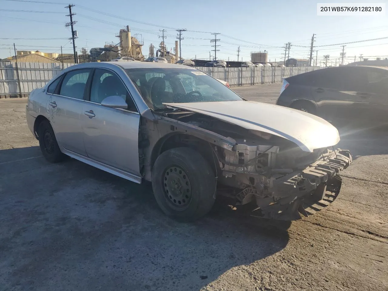 2009 Chevrolet Impala Ls VIN: 2G1WB57K691282180 Lot: 77831834