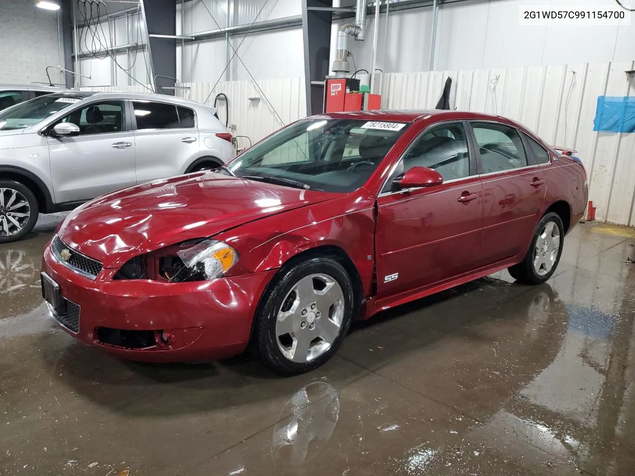 2009 Chevrolet Impala Ss VIN: 2G1WD57C991154700 Lot: 78215804