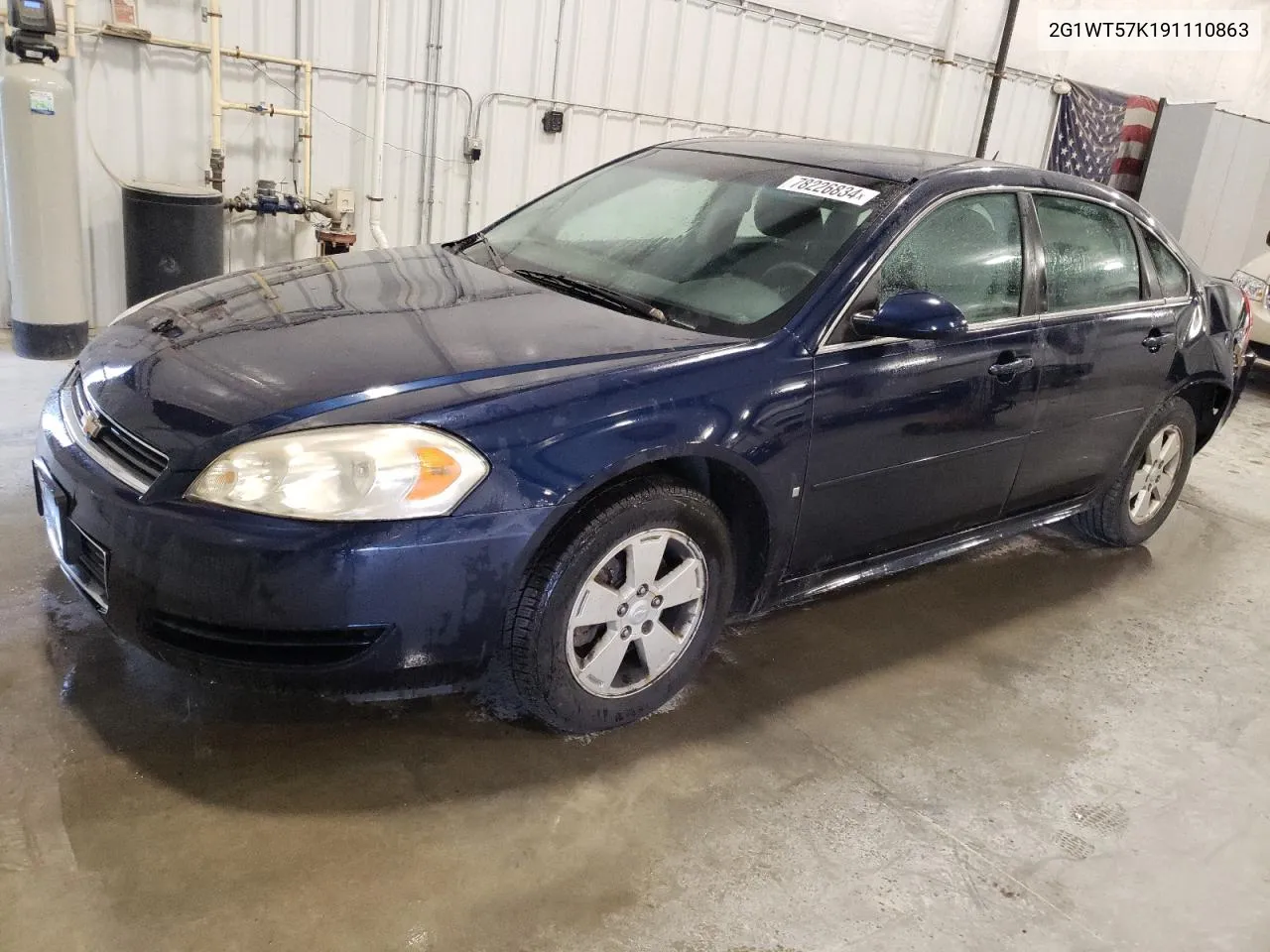 2009 Chevrolet Impala 1Lt VIN: 2G1WT57K191110863 Lot: 78226834