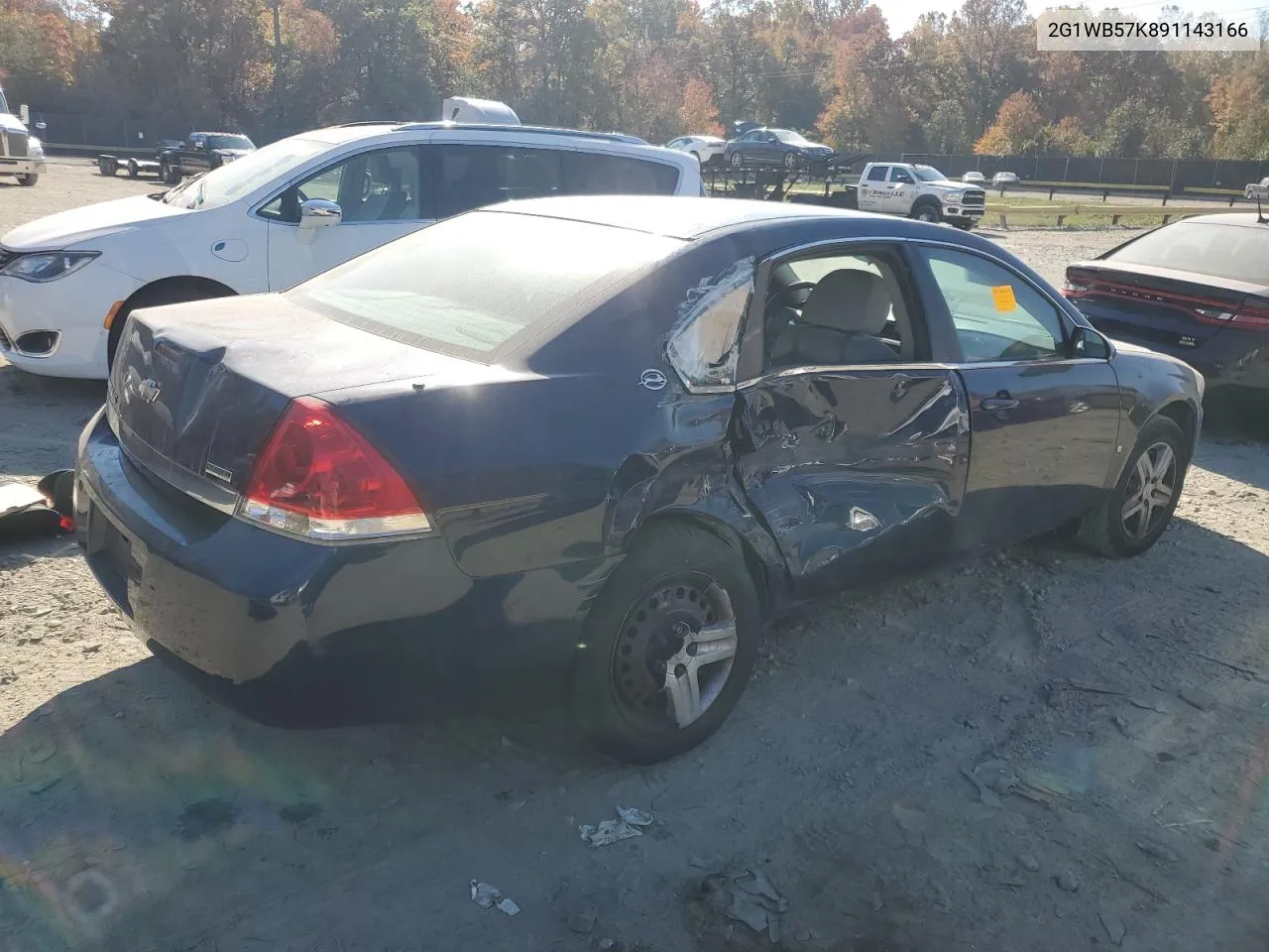 2G1WB57K891143166 2009 Chevrolet Impala Ls