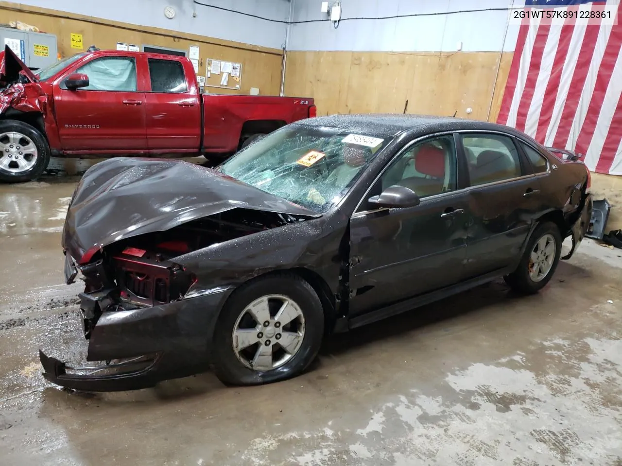 2009 Chevrolet Impala 1Lt VIN: 2G1WT57K891228361 Lot: 78485404