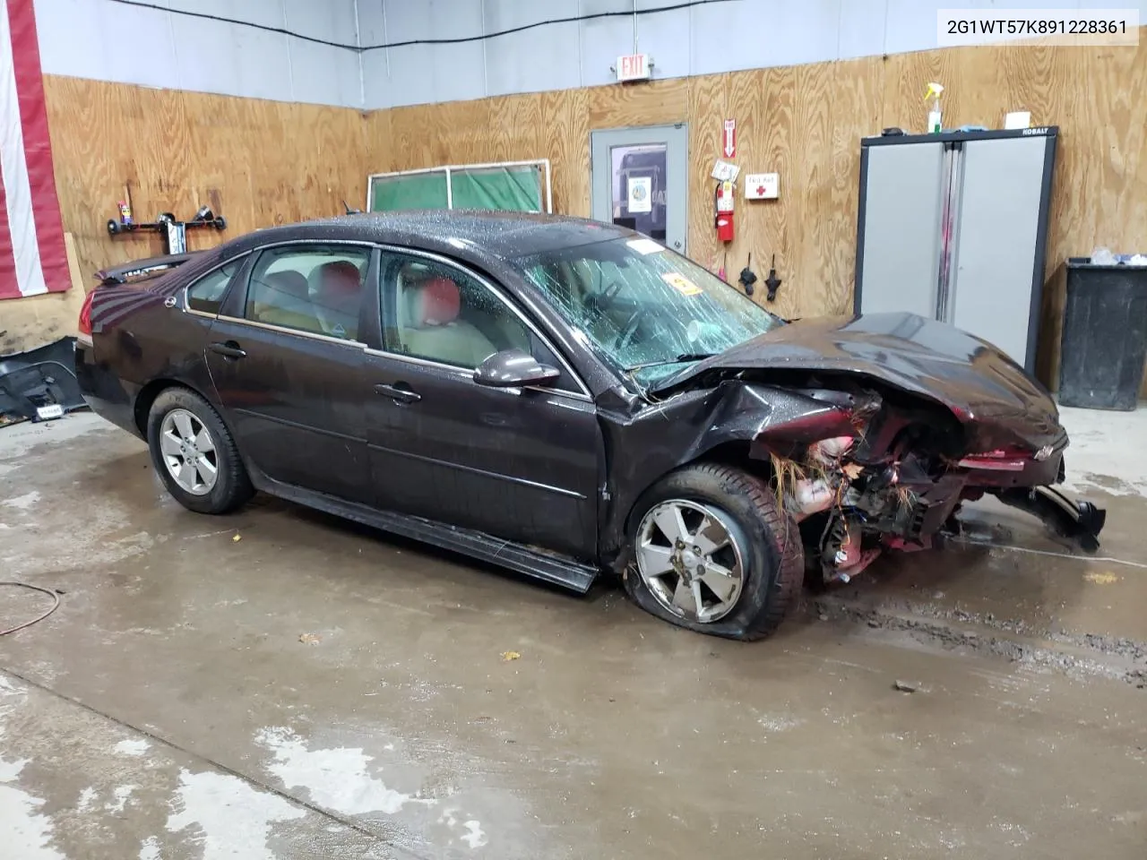 2009 Chevrolet Impala 1Lt VIN: 2G1WT57K891228361 Lot: 78485404