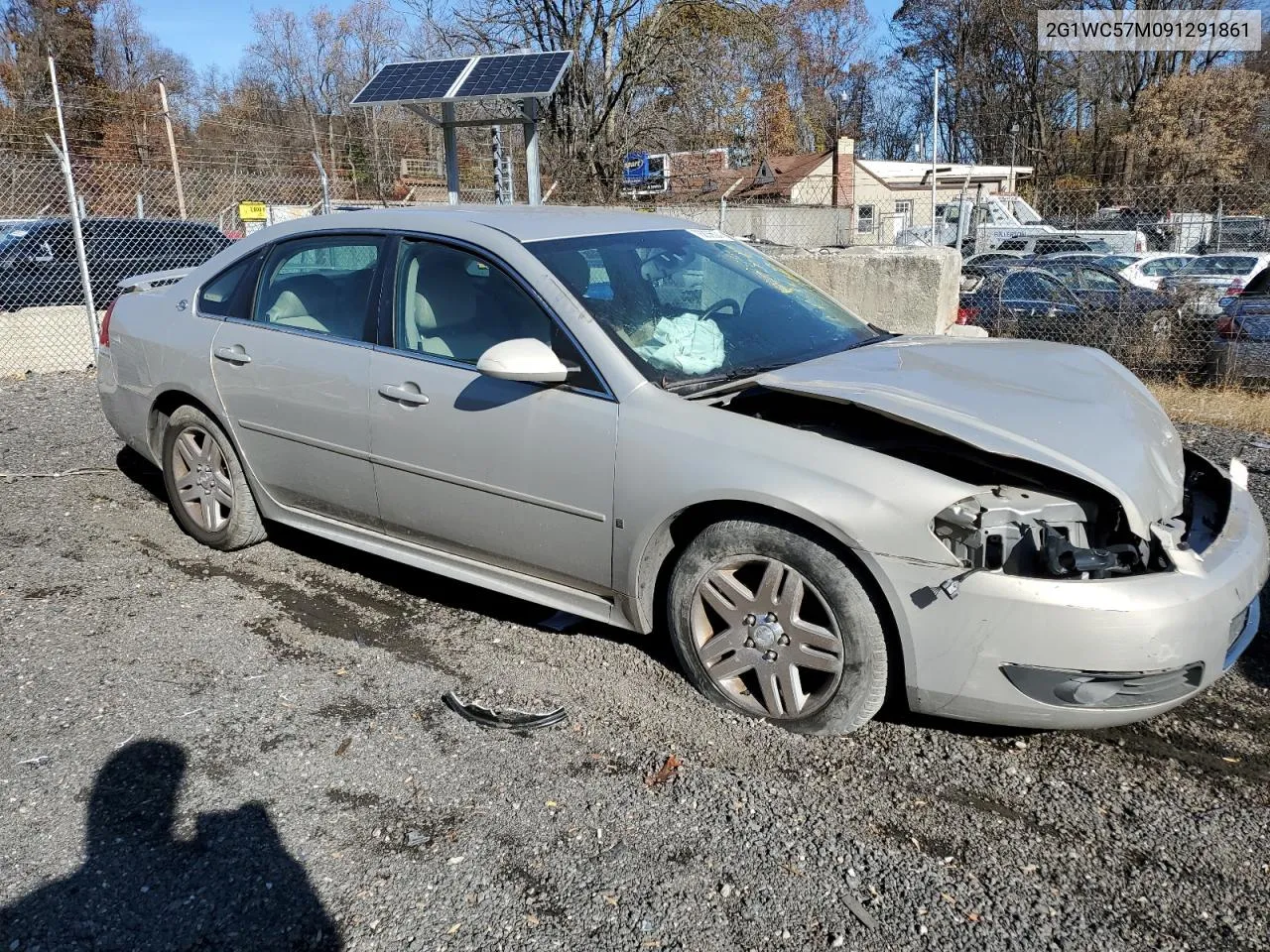 2009 Chevrolet Impala 2Lt VIN: 2G1WC57M091291861 Lot: 78836624