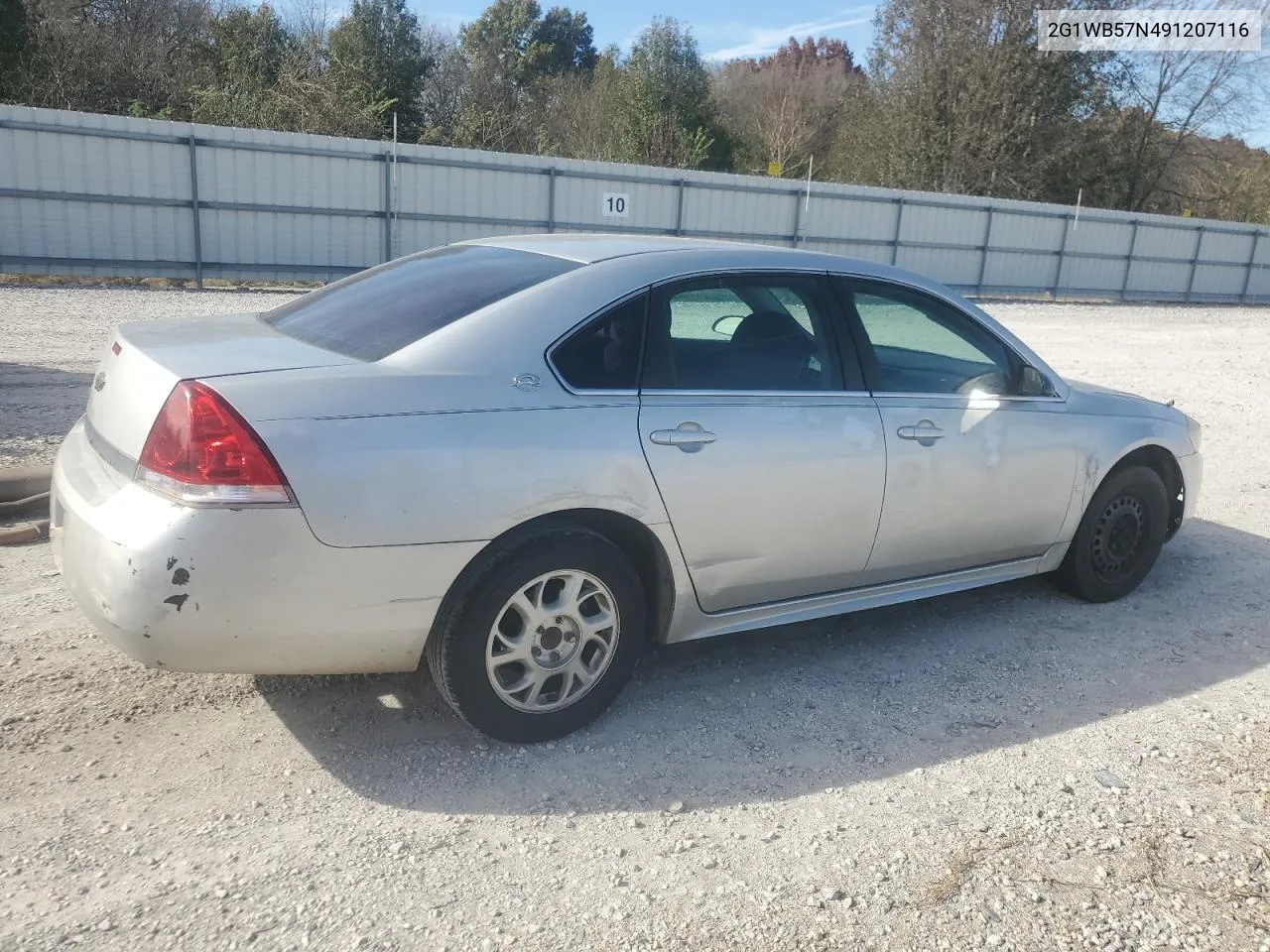 2009 Chevrolet Impala Ls VIN: 2G1WB57N491207116 Lot: 79126844