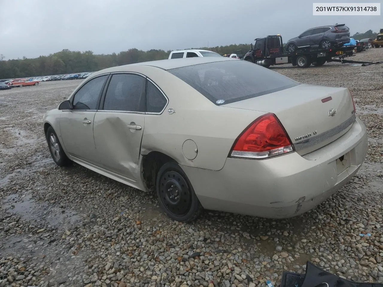 2009 Chevrolet Impala 1Lt VIN: 2G1WT57KX91314738 Lot: 79545604