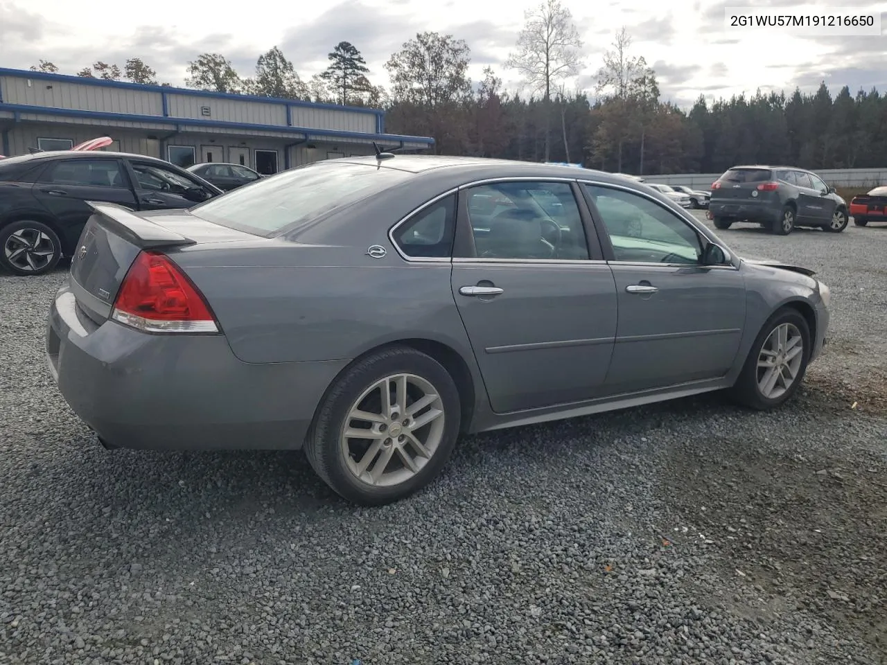 2009 Chevrolet Impala Ltz VIN: 2G1WU57M191216650 Lot: 79661684