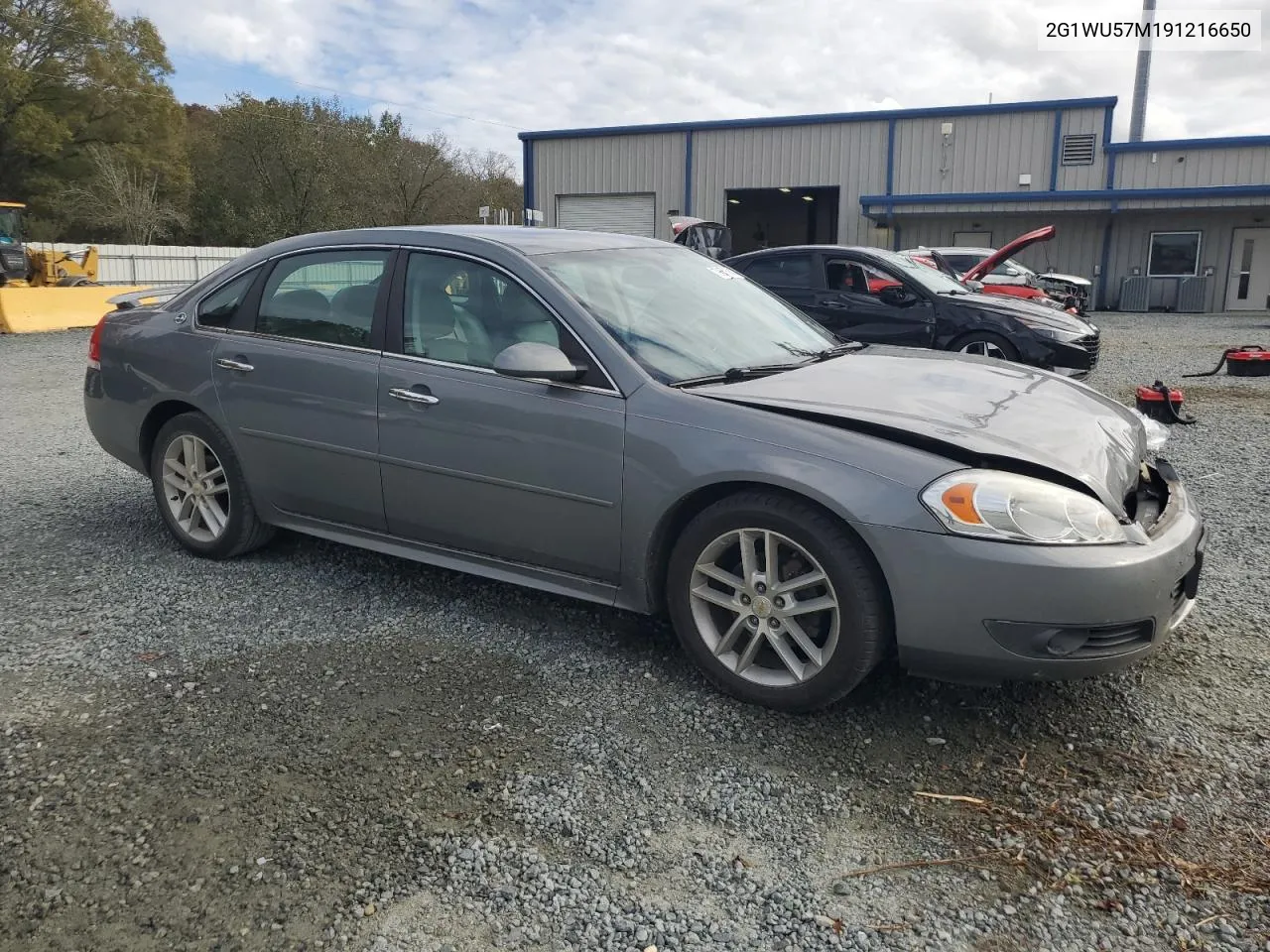 2009 Chevrolet Impala Ltz VIN: 2G1WU57M191216650 Lot: 79661684