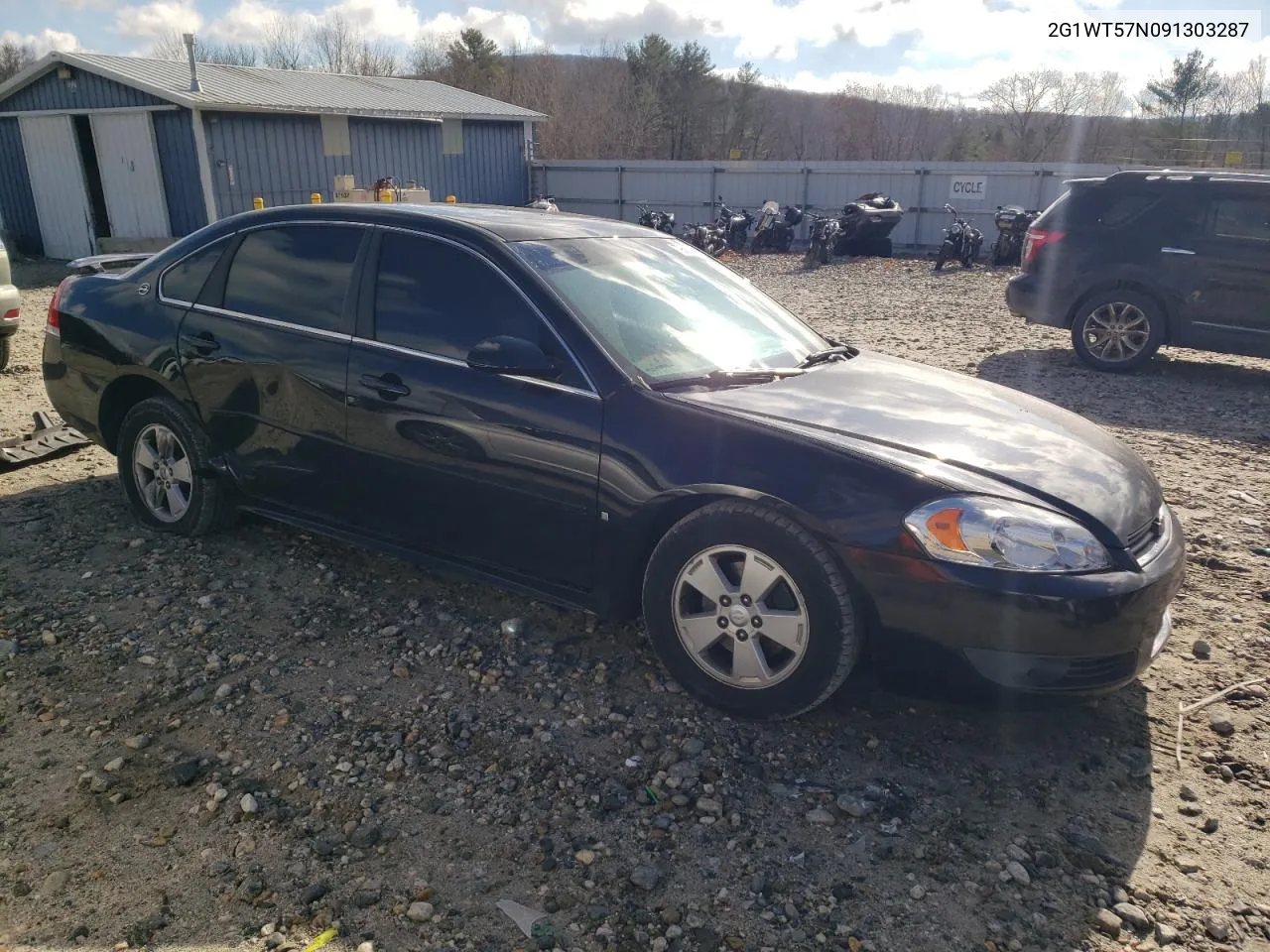 2009 Chevrolet Impala 1Lt VIN: 2G1WT57N091303287 Lot: 79680104