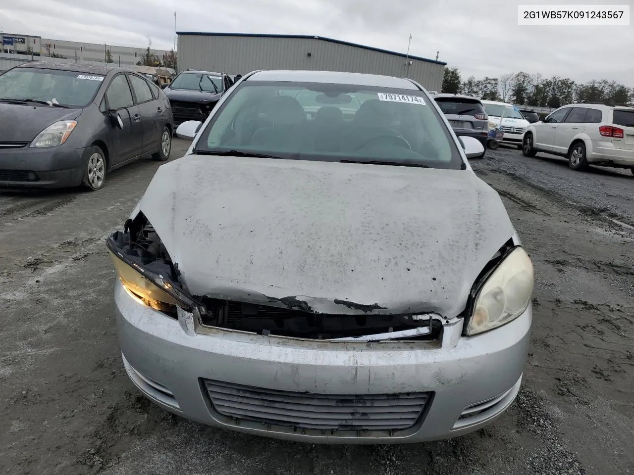 2009 Chevrolet Impala Ls VIN: 2G1WB57K091243567 Lot: 79714174