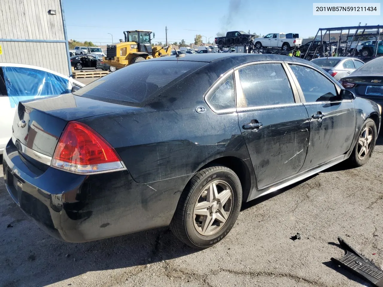 2009 Chevrolet Impala Ls VIN: 2G1WB57N591211434 Lot: 80308784