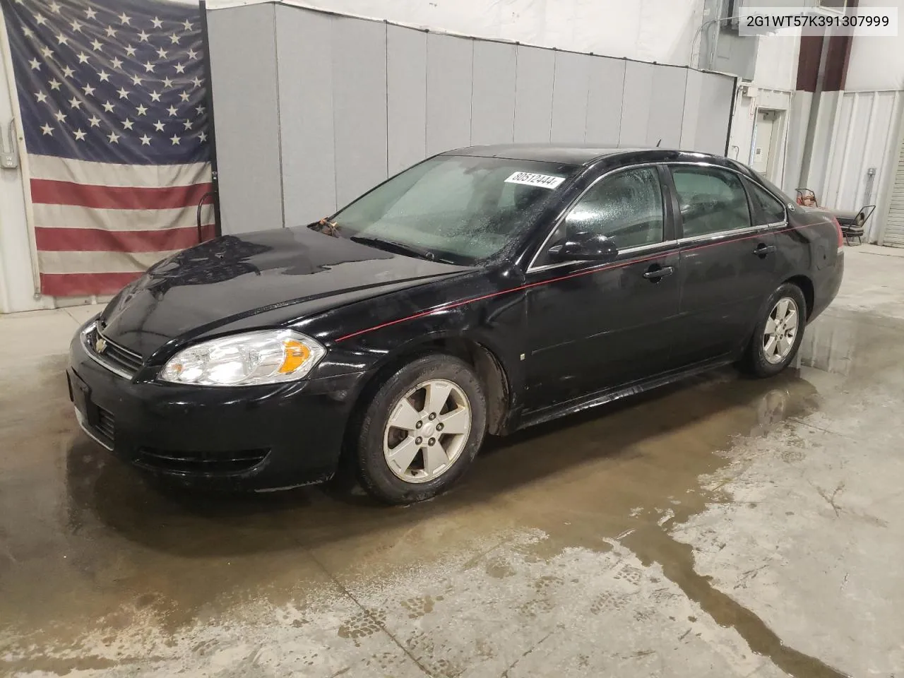 2009 Chevrolet Impala 1Lt VIN: 2G1WT57K391307999 Lot: 80512444