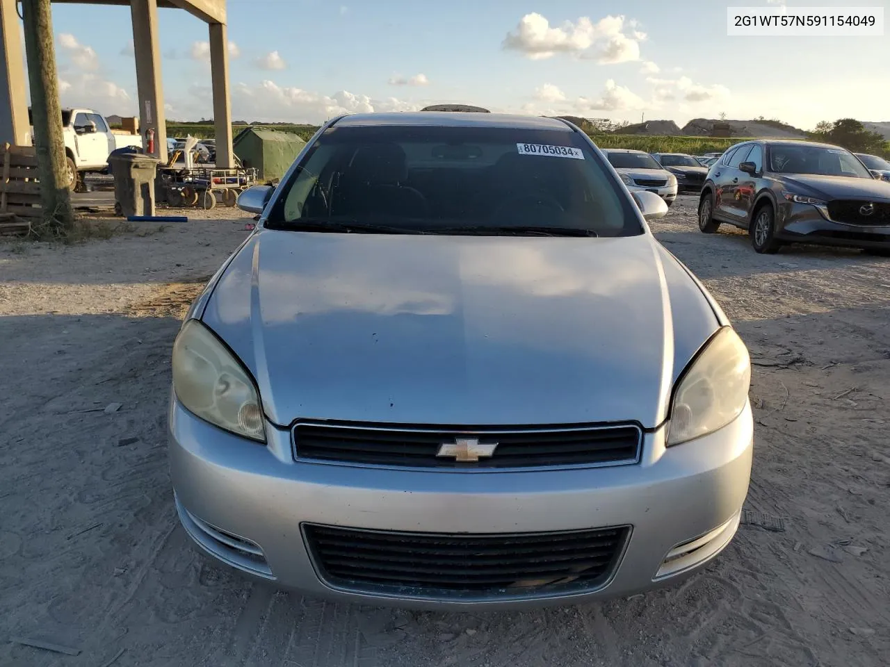 2009 Chevrolet Impala 1Lt VIN: 2G1WT57N591154049 Lot: 80705034