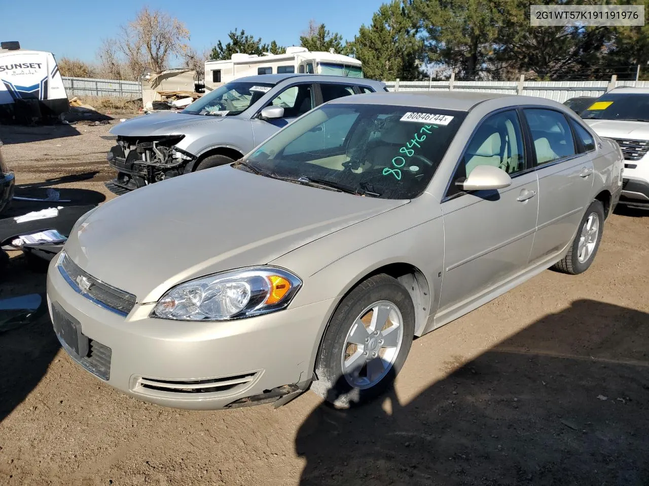 2009 Chevrolet Impala 1Lt VIN: 2G1WT57K191191976 Lot: 80846744