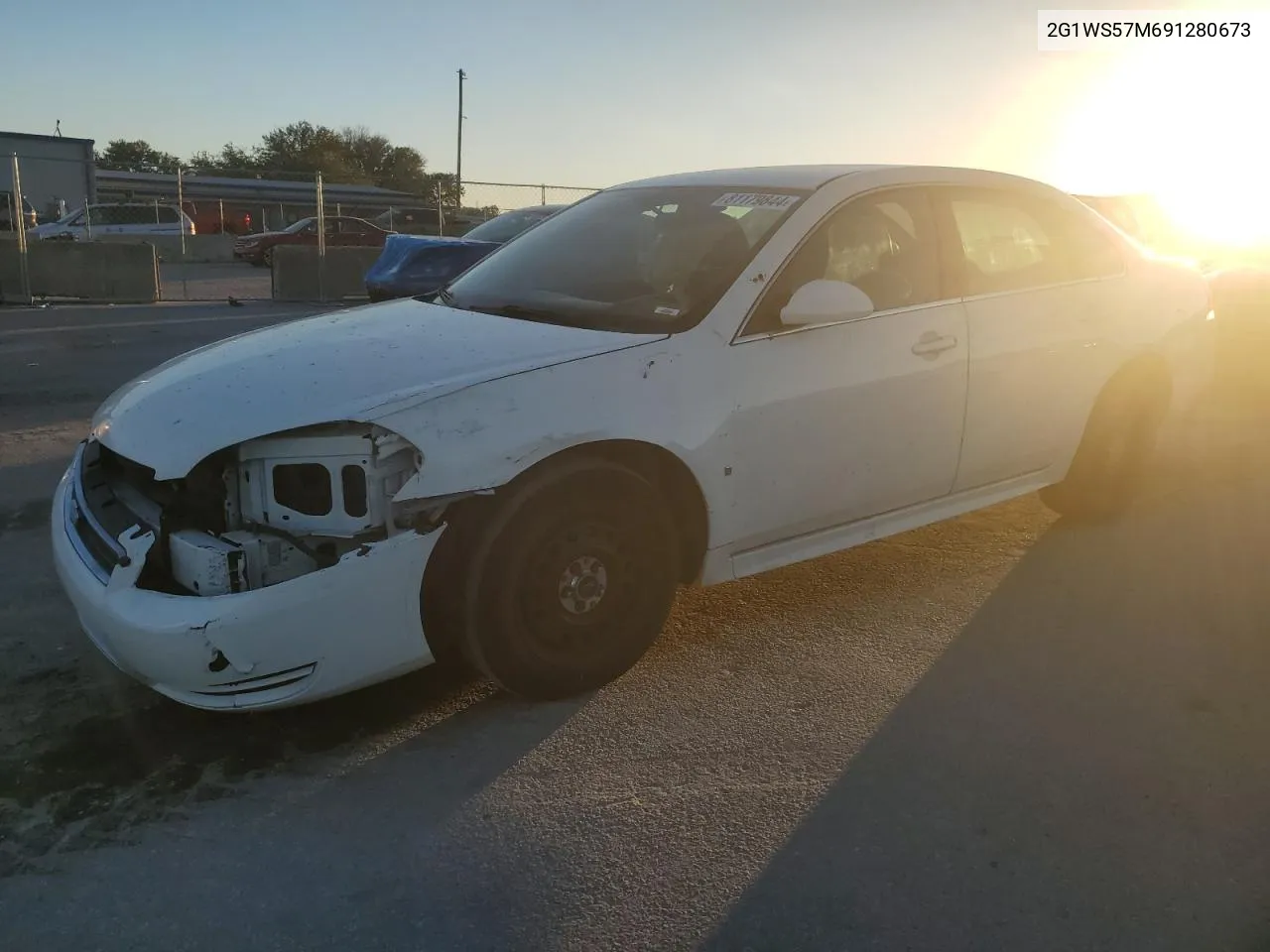 2009 Chevrolet Impala Police VIN: 2G1WS57M691280673 Lot: 81179844