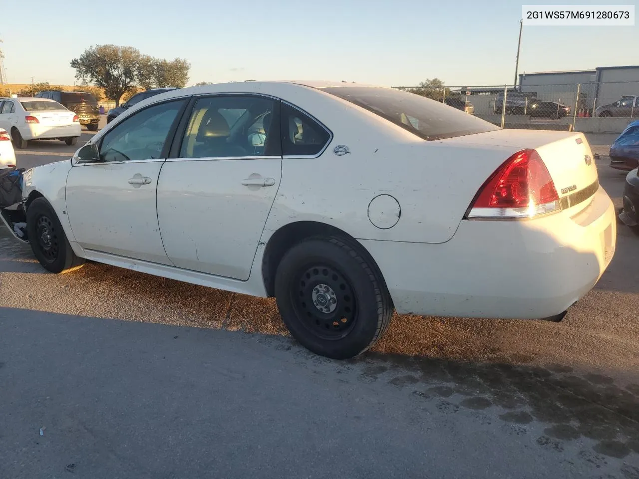 2009 Chevrolet Impala Police VIN: 2G1WS57M691280673 Lot: 81179844