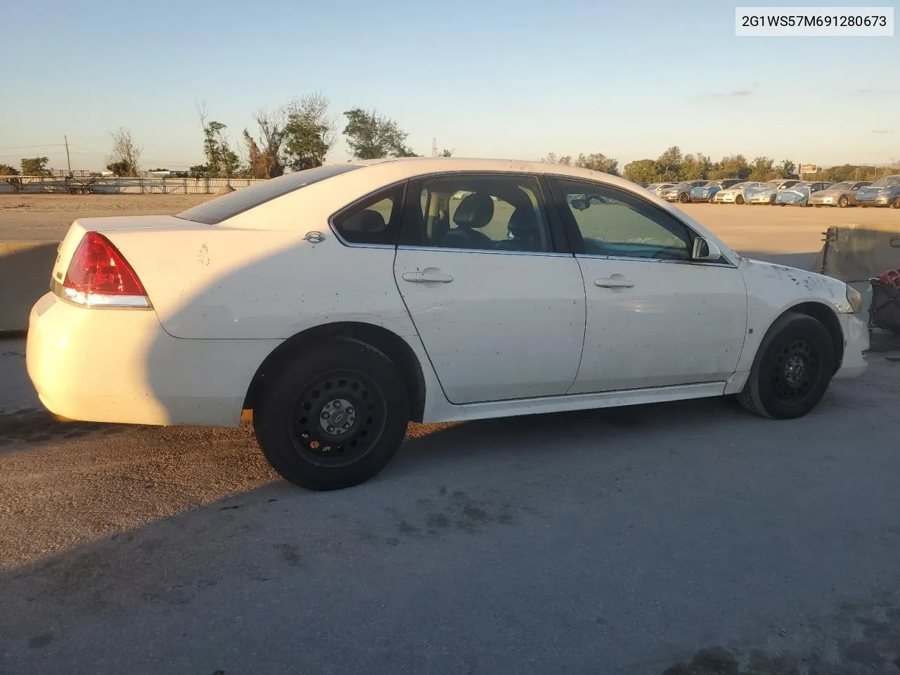 2009 Chevrolet Impala Police VIN: 2G1WS57M691280673 Lot: 81179844