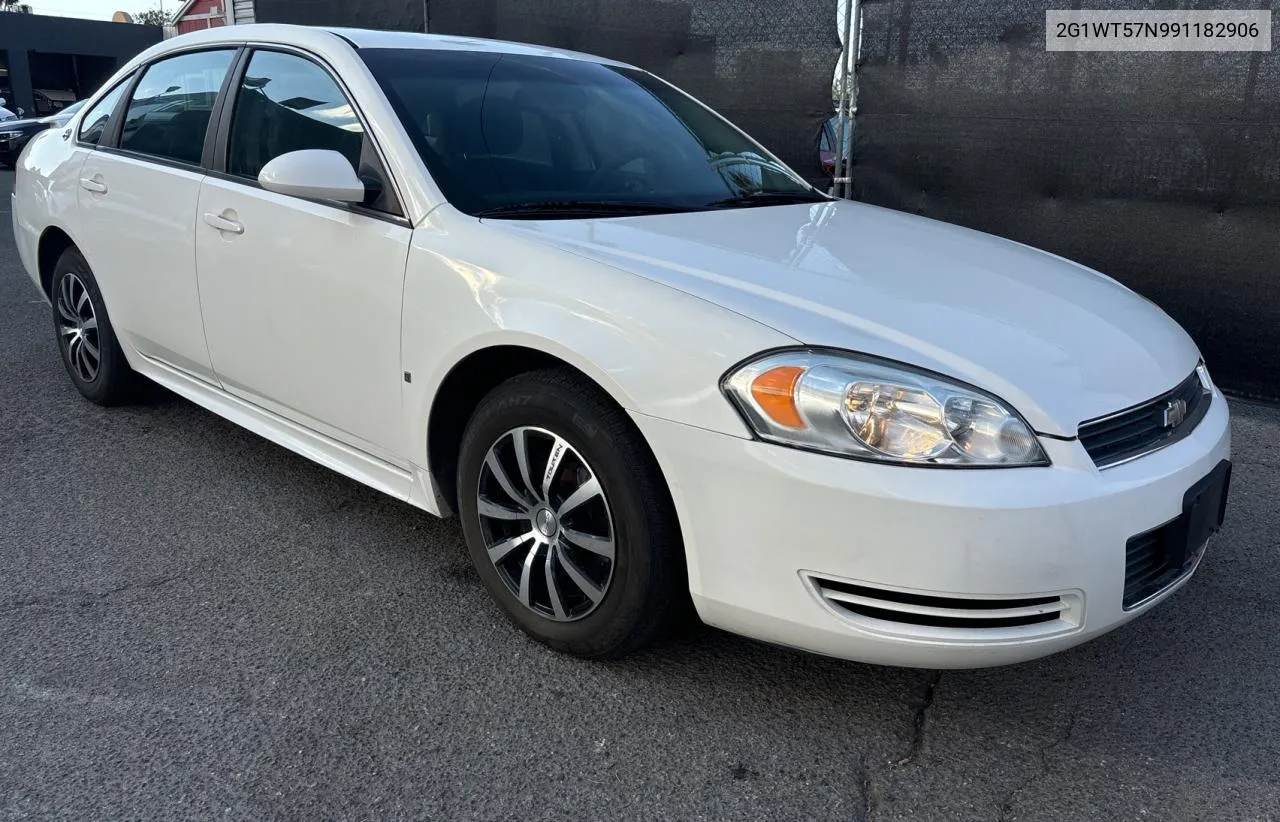 2009 Chevrolet Impala 1Lt VIN: 2G1WT57N991182906 Lot: 81638274