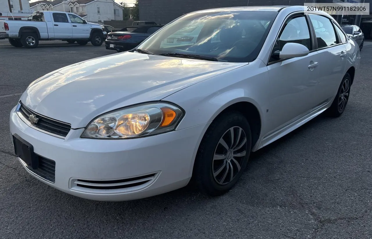 2009 Chevrolet Impala 1Lt VIN: 2G1WT57N991182906 Lot: 81638274