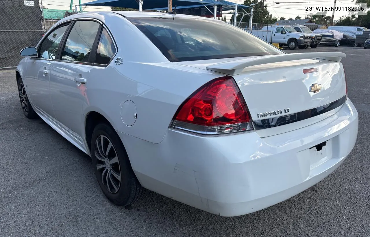 2009 Chevrolet Impala 1Lt VIN: 2G1WT57N991182906 Lot: 81638274