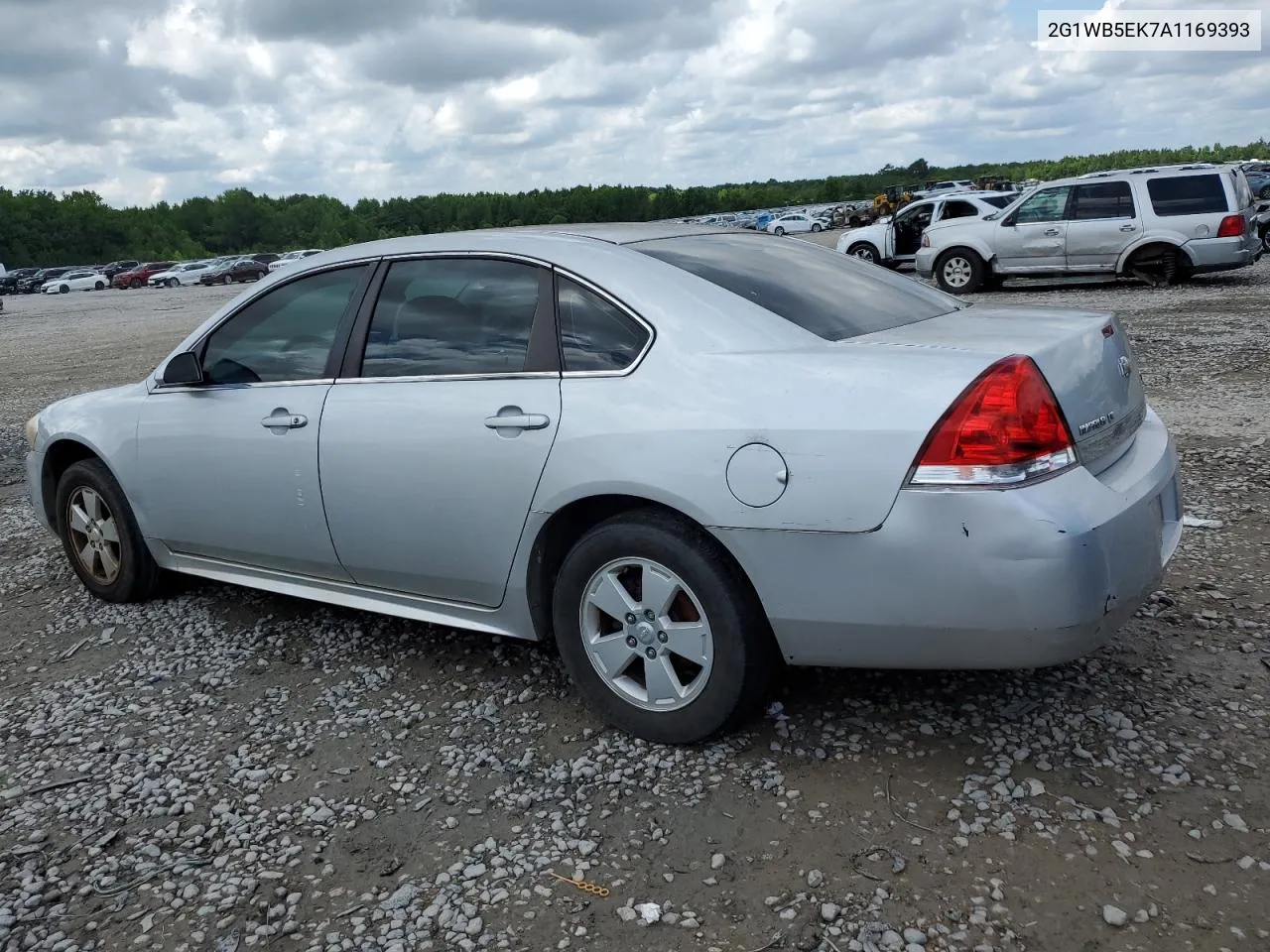 2G1WB5EK7A1169393 2010 Chevrolet Impala Lt