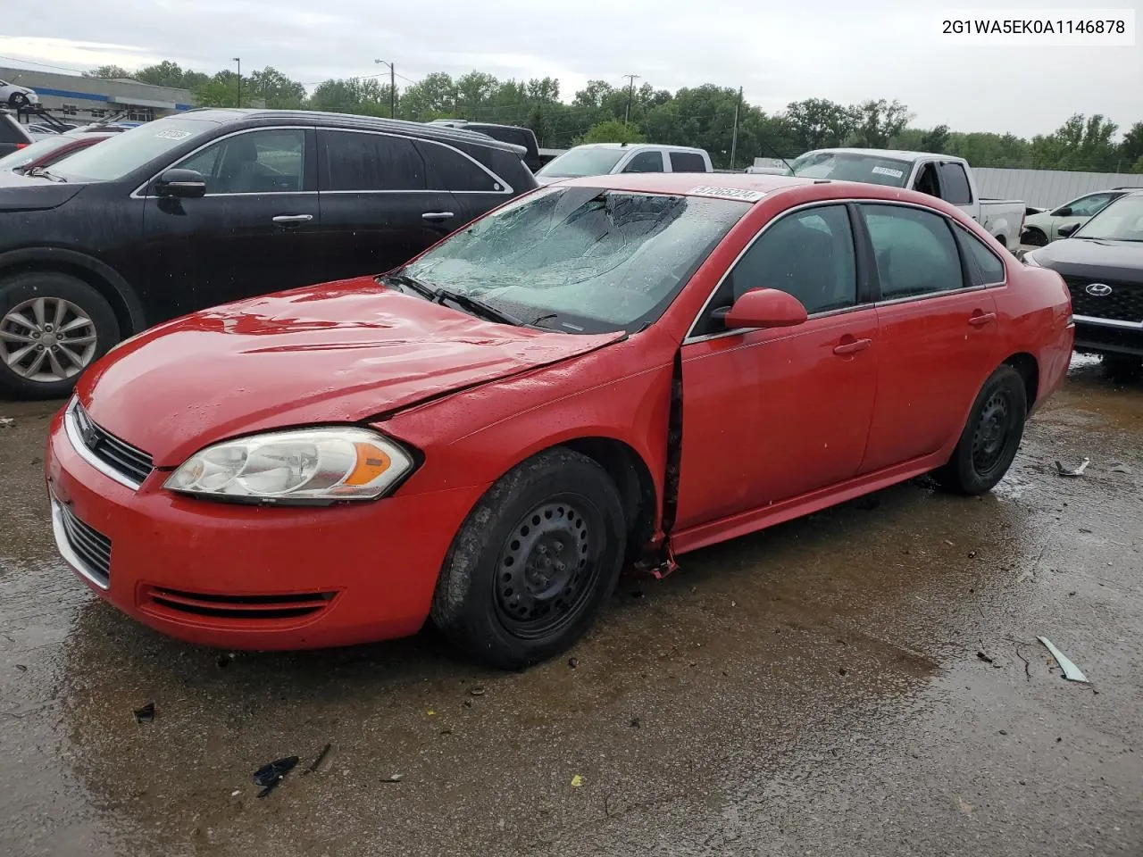 2010 Chevrolet Impala Ls VIN: 2G1WA5EK0A1146878 Lot: 57265224