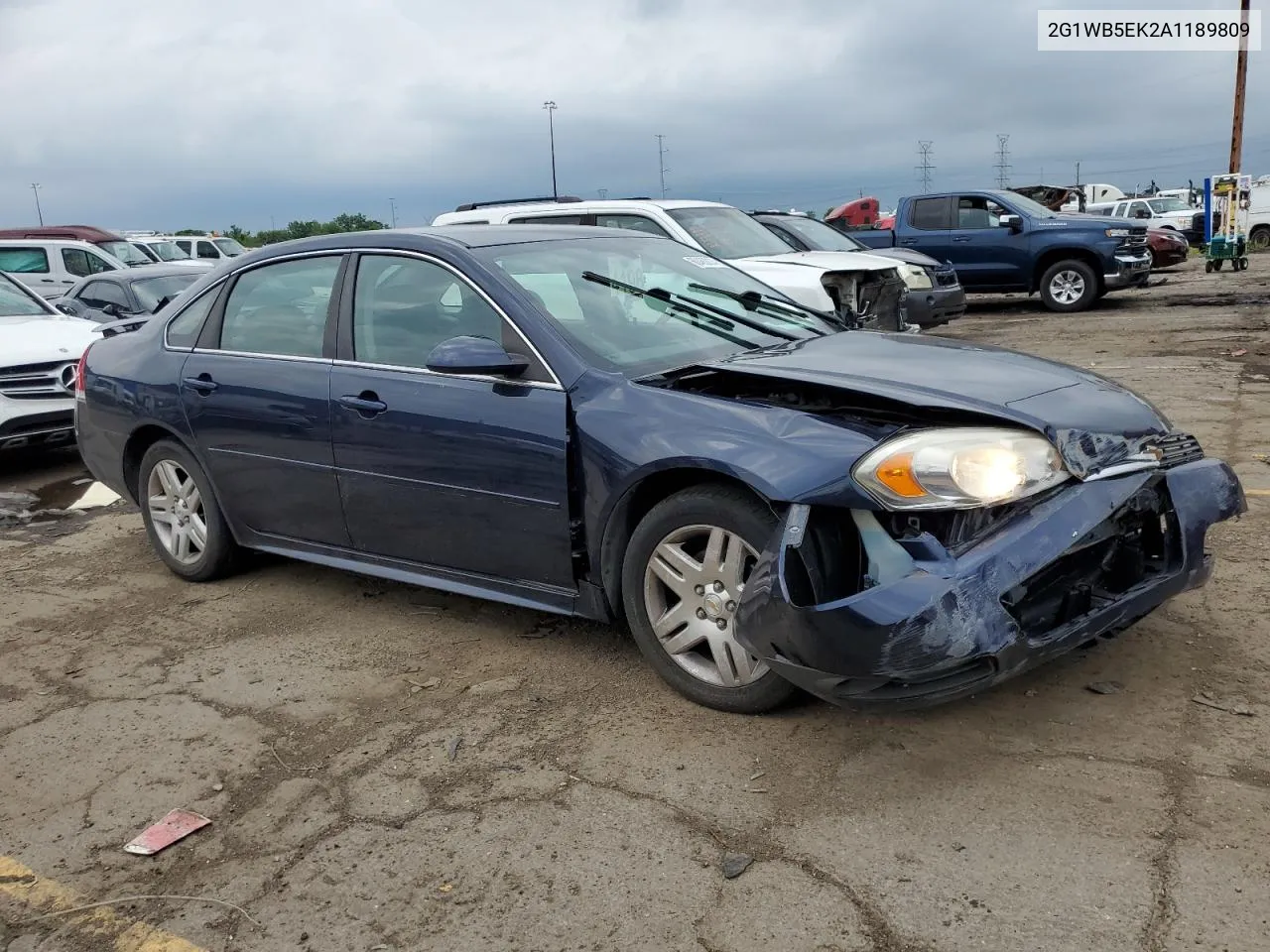 2010 Chevrolet Impala Lt VIN: 2G1WB5EK2A1189809 Lot: 60463014