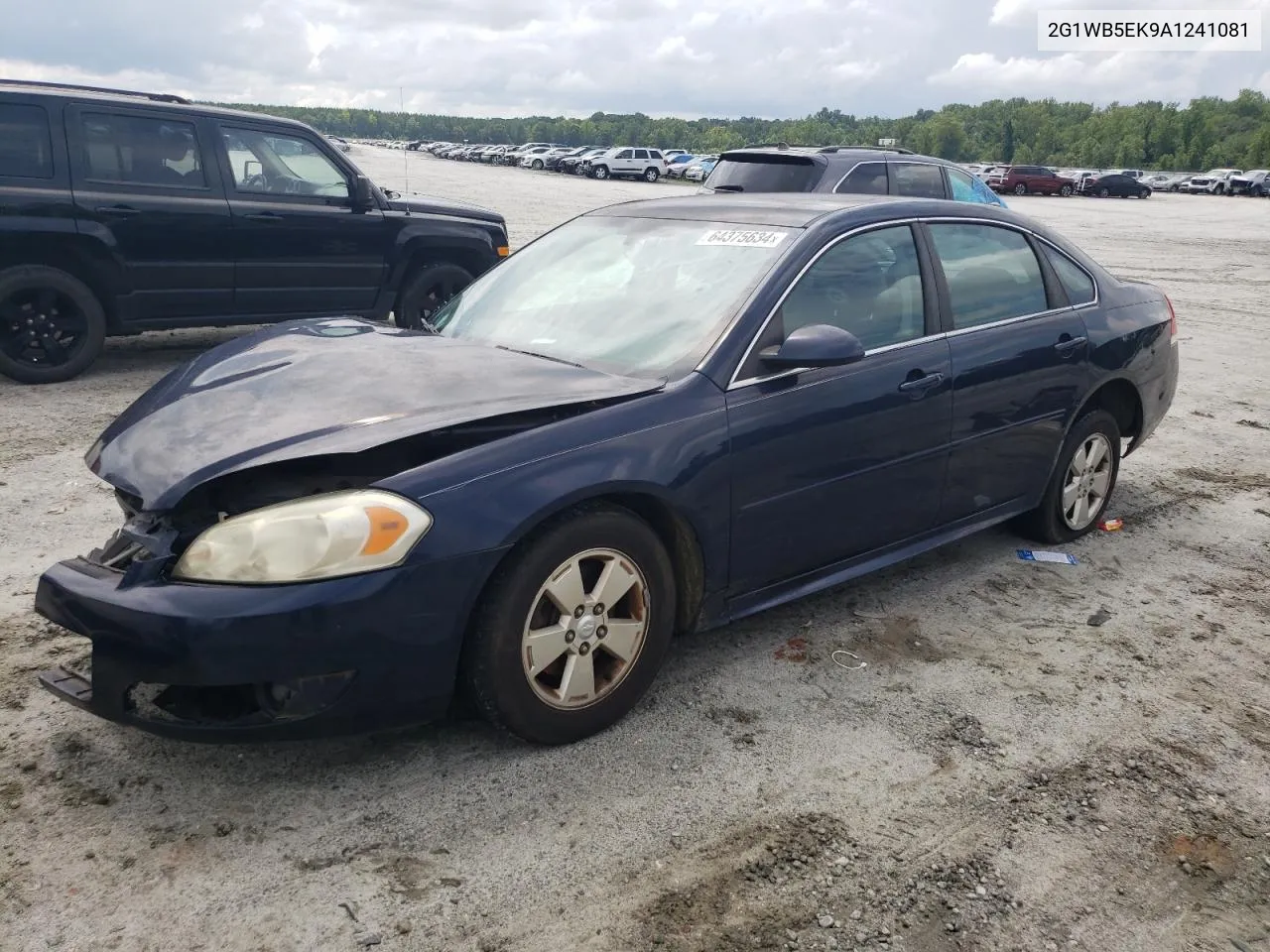 2G1WB5EK9A1241081 2010 Chevrolet Impala Lt