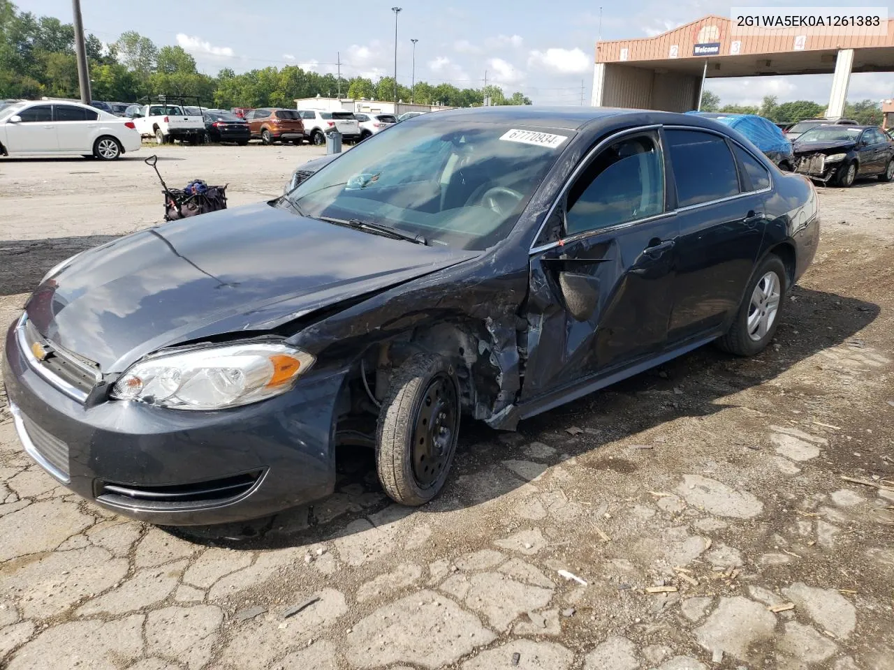 2G1WA5EK0A1261383 2010 Chevrolet Impala Ls