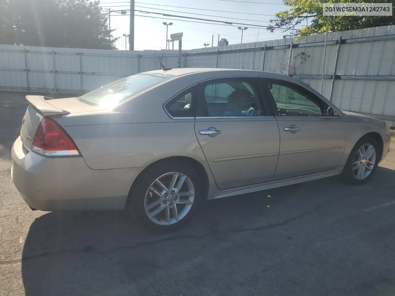 2010 Chevrolet Impala Ltz VIN: 2G1WC5EM3A1242743 Lot: 68538264