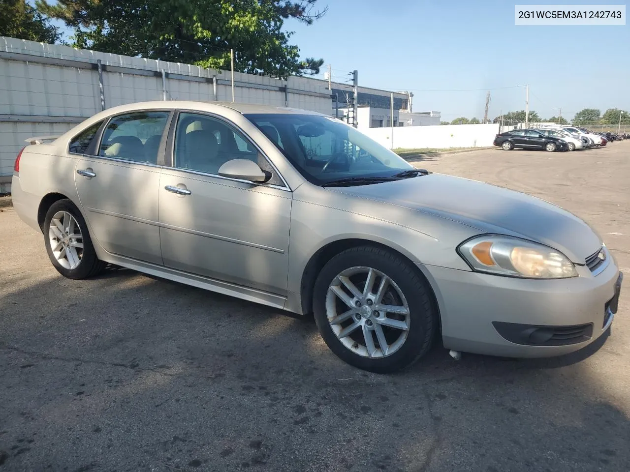 2010 Chevrolet Impala Ltz VIN: 2G1WC5EM3A1242743 Lot: 68538264