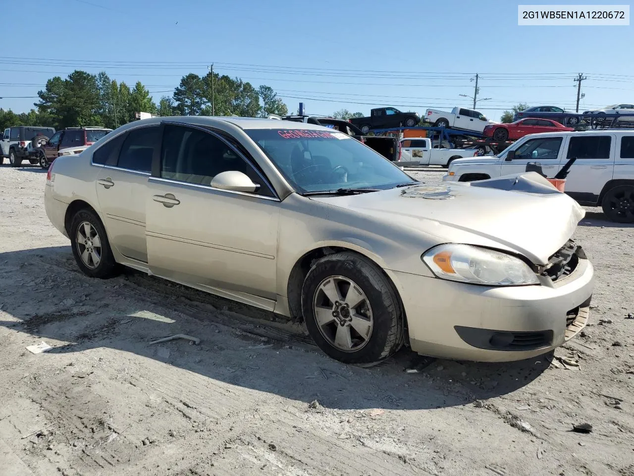 2G1WB5EN1A1220672 2010 Chevrolet Impala Lt