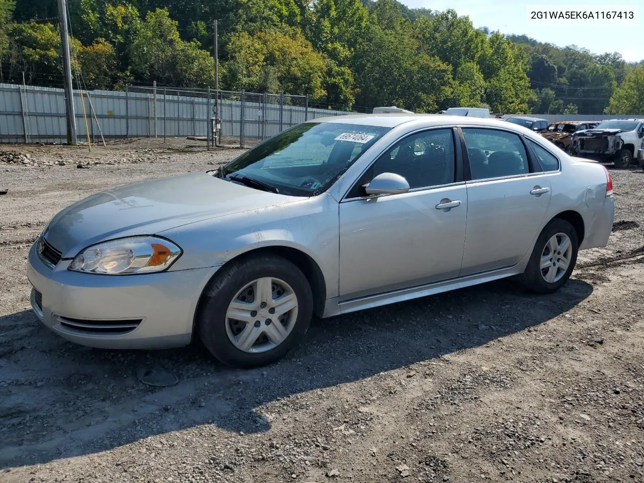 2010 Chevrolet Impala Ls VIN: 2G1WA5EK6A1167413 Lot: 69574064