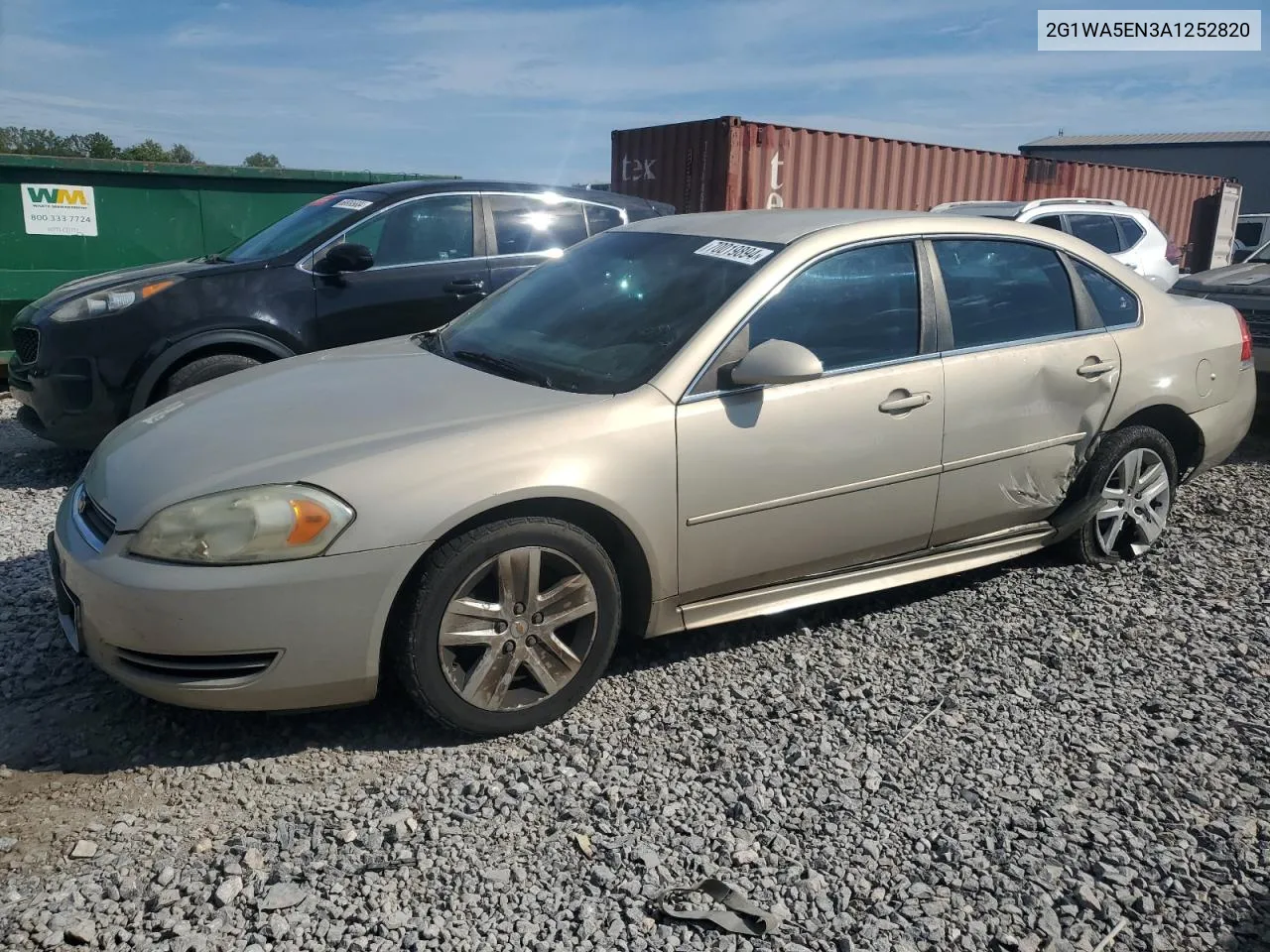 2010 Chevrolet Impala Ls VIN: 2G1WA5EN3A1252820 Lot: 70019894