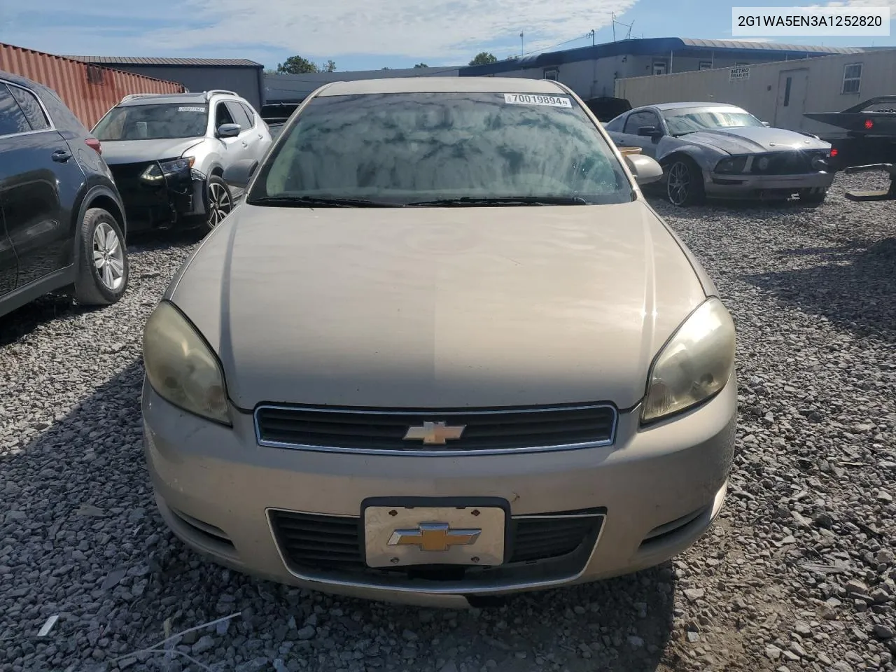 2010 Chevrolet Impala Ls VIN: 2G1WA5EN3A1252820 Lot: 70019894