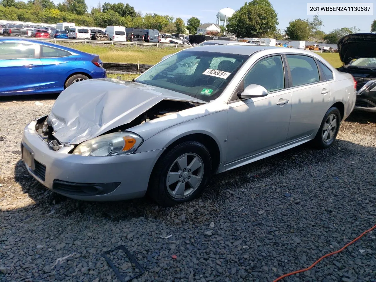 2G1WB5EN2A1130687 2010 Chevrolet Impala Lt