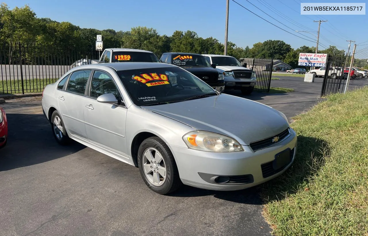 2G1WB5EKXA1185717 2010 Chevrolet Impala Lt