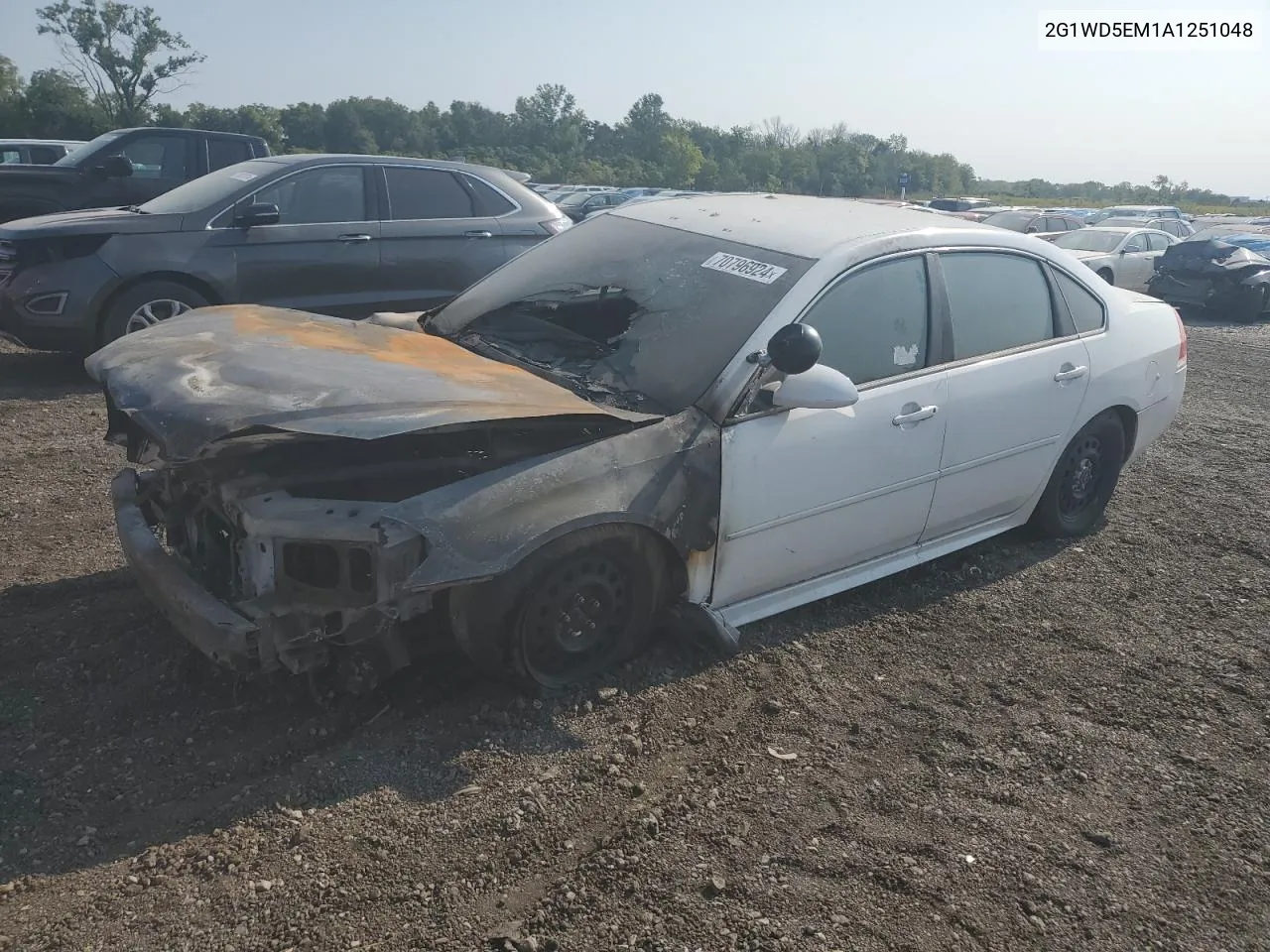 2010 Chevrolet Impala Police VIN: 2G1WD5EM1A1251048 Lot: 70796924