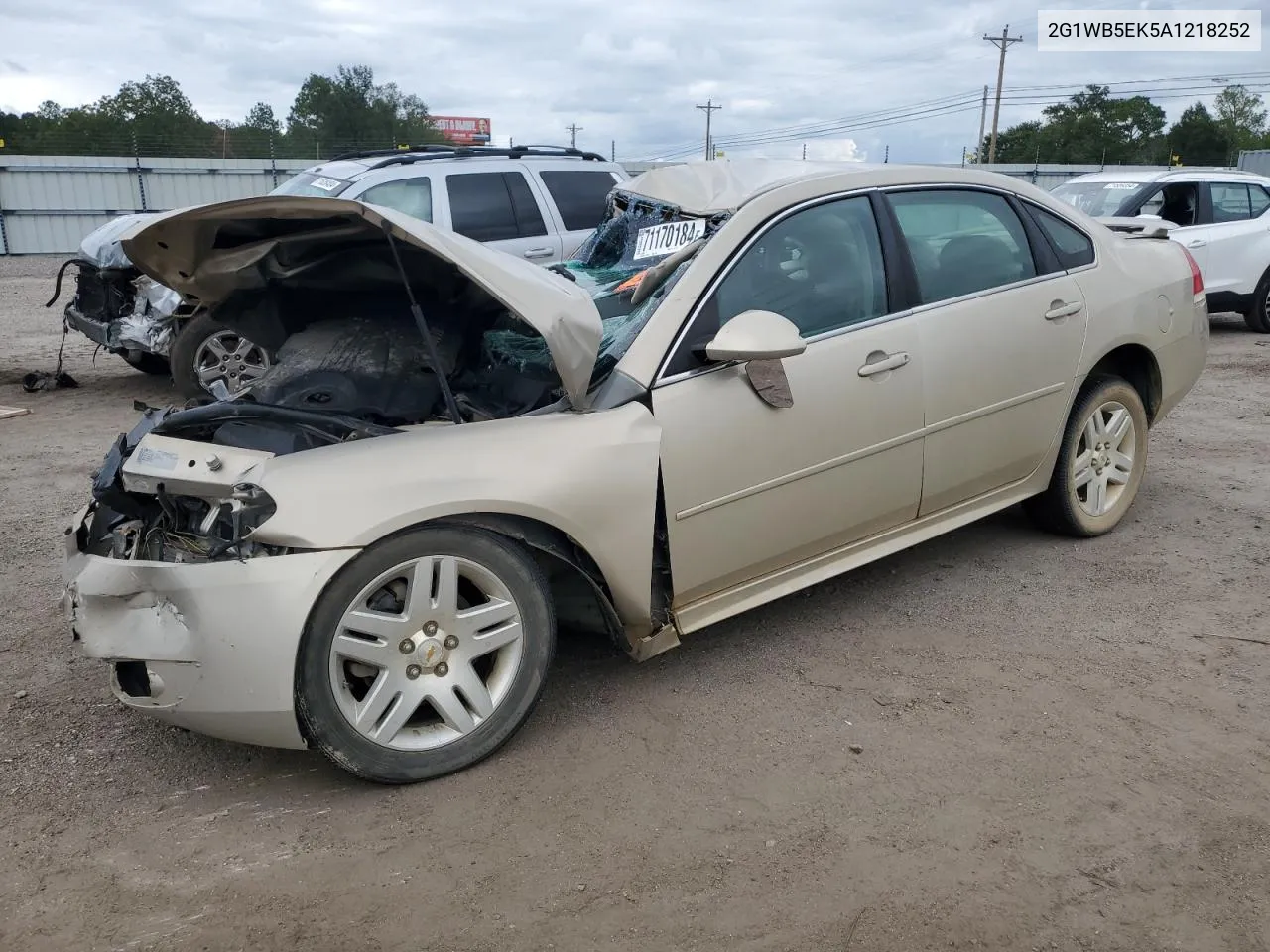 2010 Chevrolet Impala Lt VIN: 2G1WB5EK5A1218252 Lot: 71170184