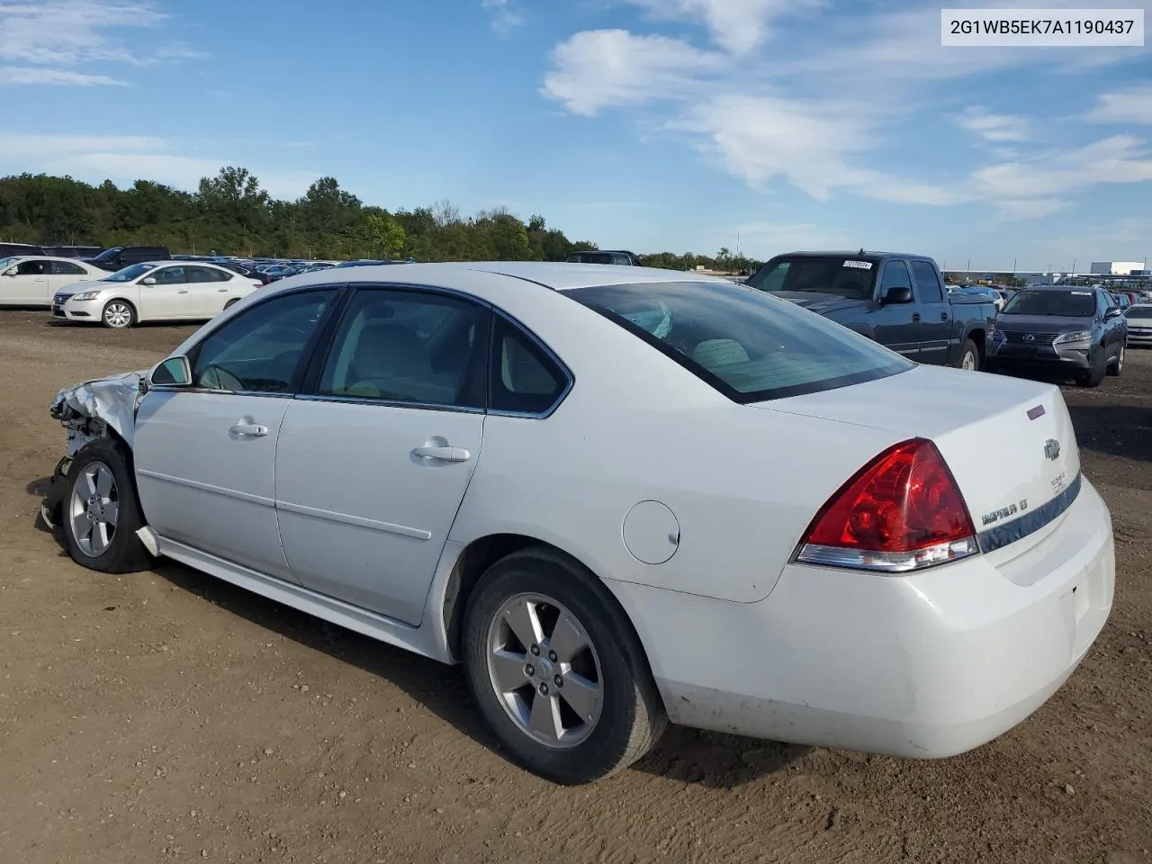 2G1WB5EK7A1190437 2010 Chevrolet Impala Lt