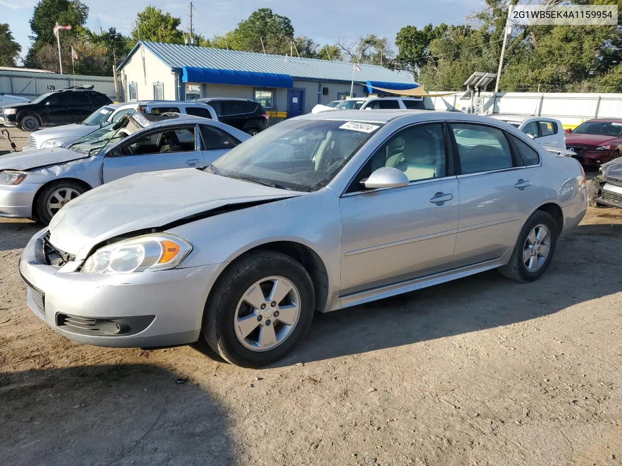 2010 Chevrolet Impala Lt VIN: 2G1WB5EK4A1159954 Lot: 72165414