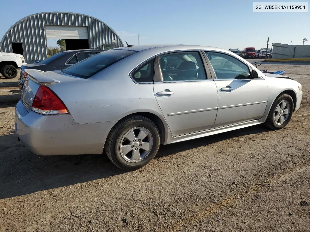 2010 Chevrolet Impala Lt VIN: 2G1WB5EK4A1159954 Lot: 72165414