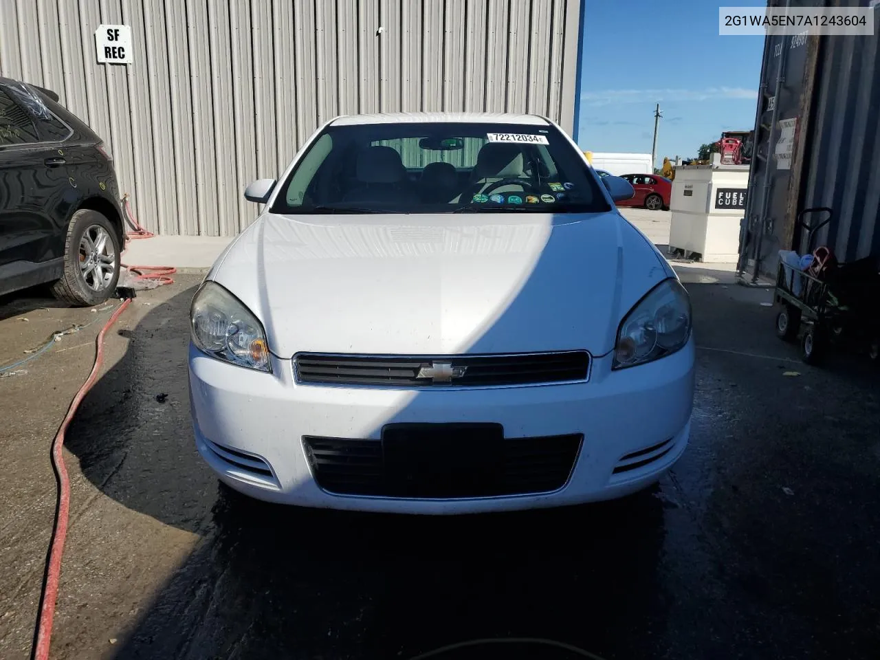 2010 Chevrolet Impala Ls VIN: 2G1WA5EN7A1243604 Lot: 72212034