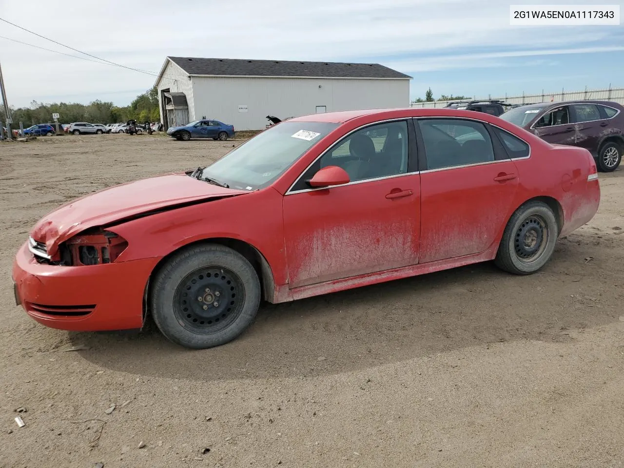 2G1WA5EN0A1117343 2010 Chevrolet Impala Ls