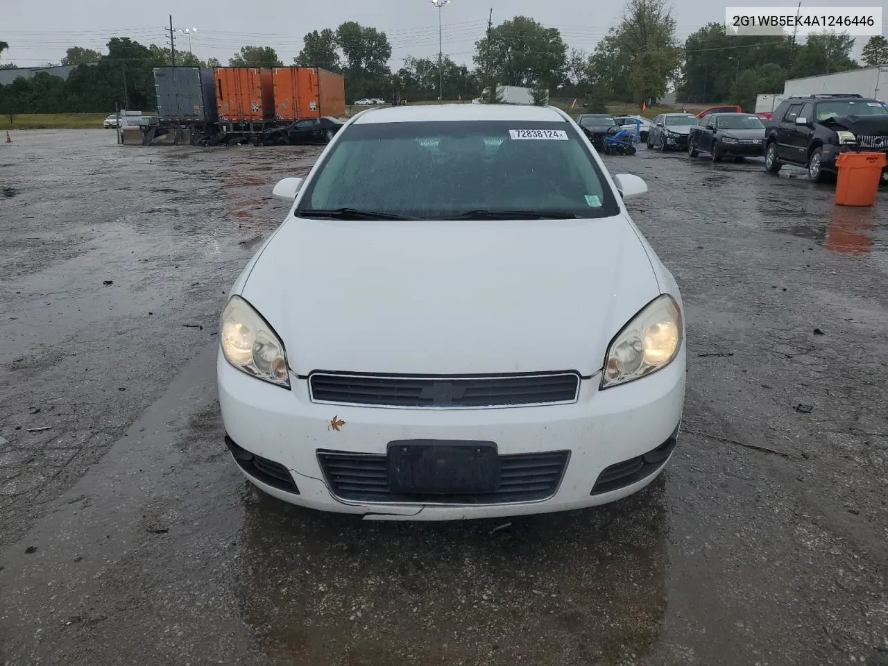 2010 Chevrolet Impala Lt VIN: 2G1WB5EK4A1246446 Lot: 72838124