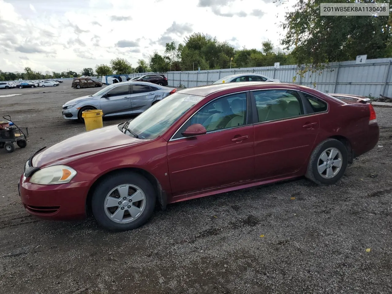 2G1WB5EK8A1130408 2010 Chevrolet Impala Lt