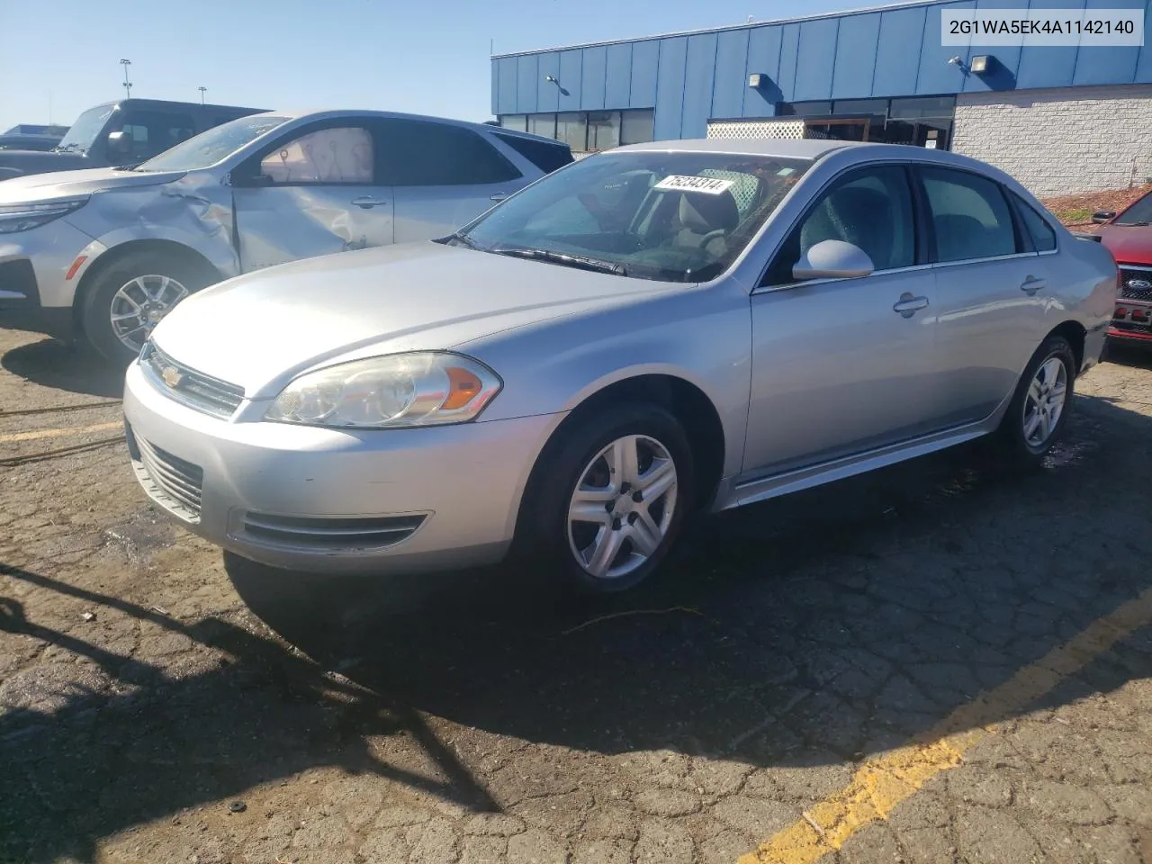 2010 Chevrolet Impala Ls VIN: 2G1WA5EK4A1142140 Lot: 75234314