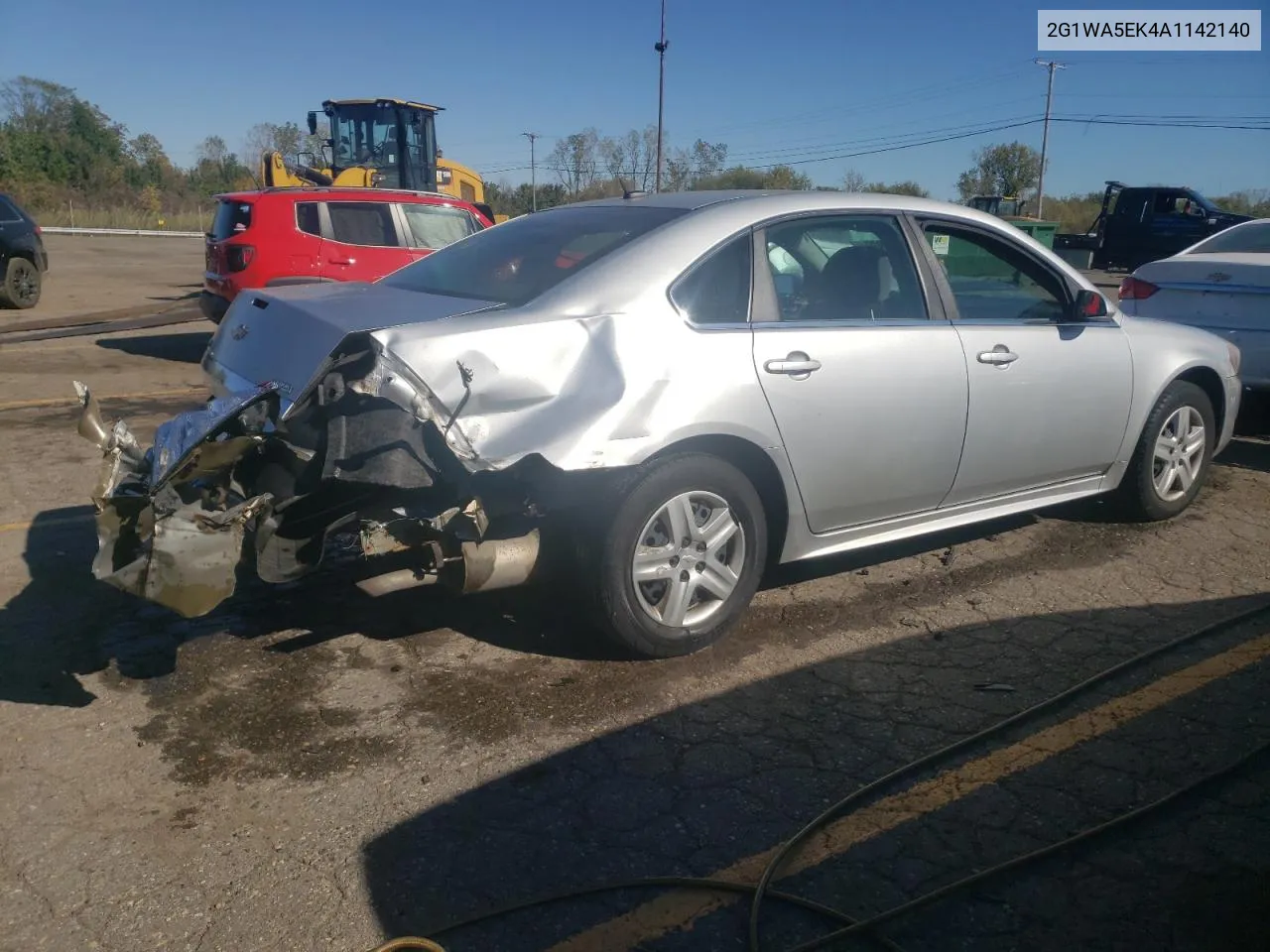 2010 Chevrolet Impala Ls VIN: 2G1WA5EK4A1142140 Lot: 75234314