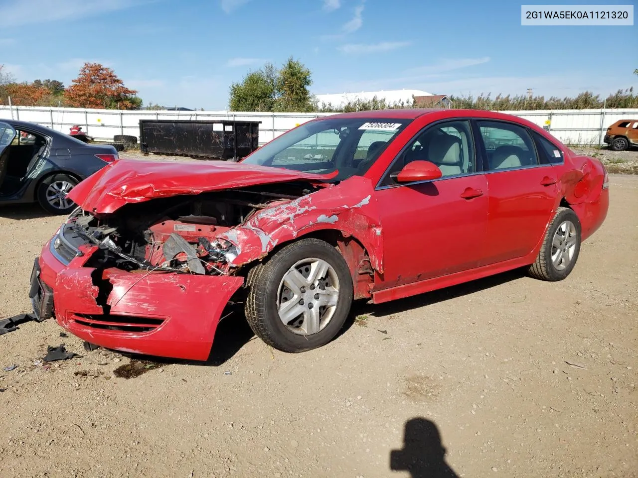 2010 Chevrolet Impala Ls VIN: 2G1WA5EK0A1121320 Lot: 75266304